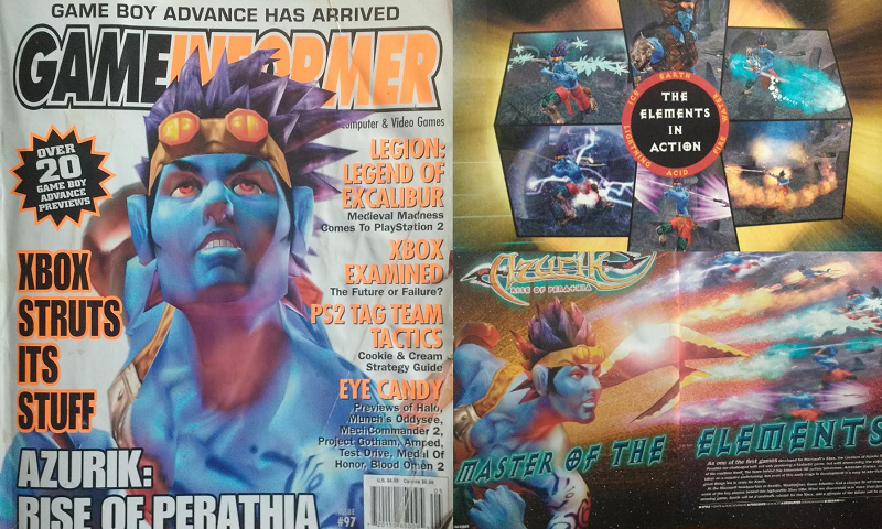 The game’s cover story in the pages of Game Informer from May of 2001 spanned eight pages.